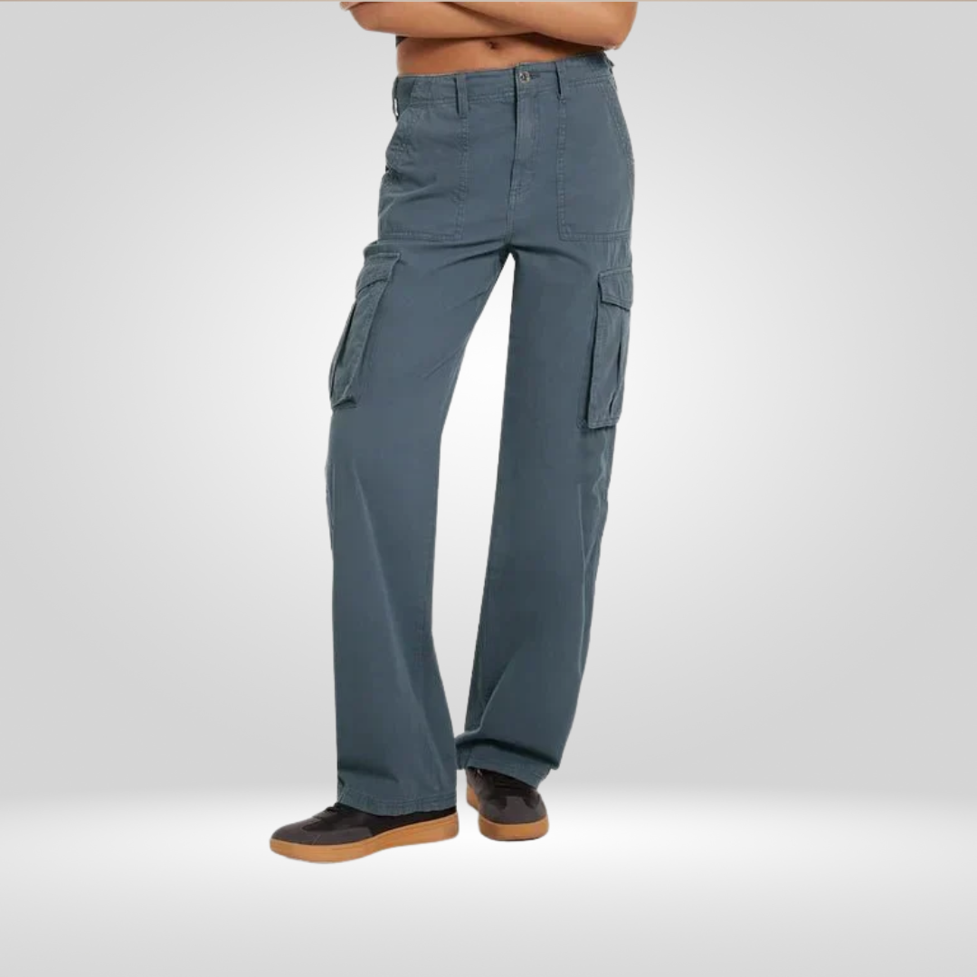 Straight Fit Cargobroek voor dames