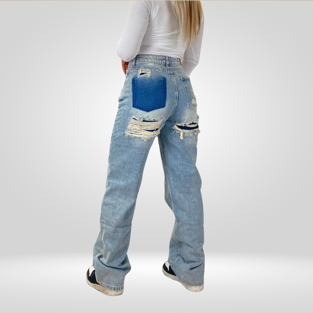 Gescheurde Broek Spijkerbroek voor Dames