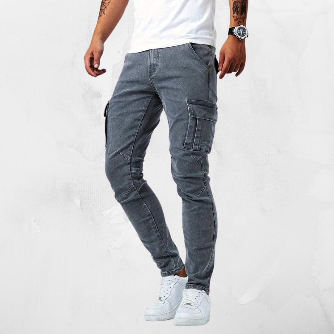 Urban Cargo Jeans – Stijlvol en Functioneel voor Elke Avontuur