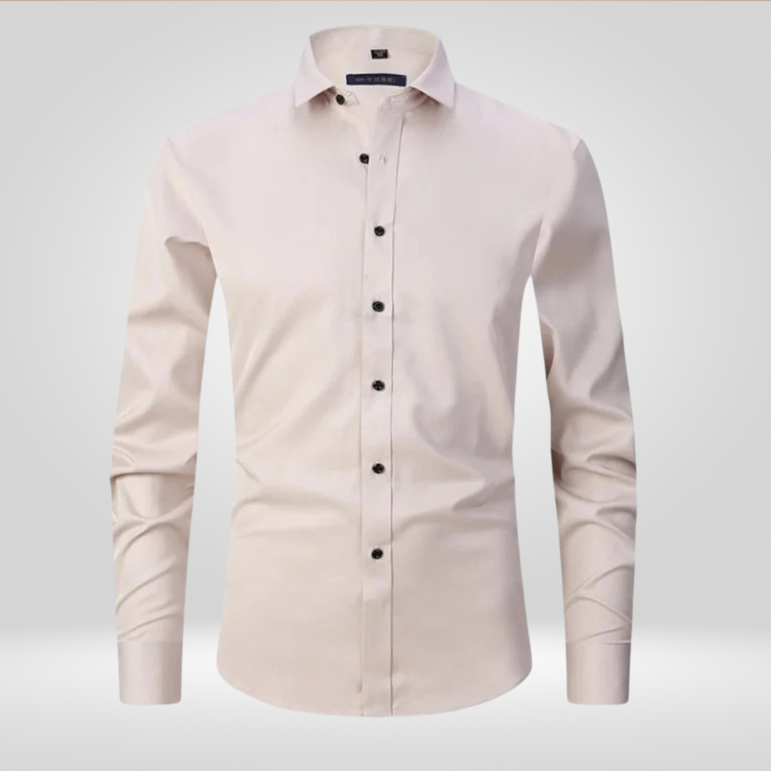 Slim Fit Luxe Overhemd voor Heren – Stijlvol Design