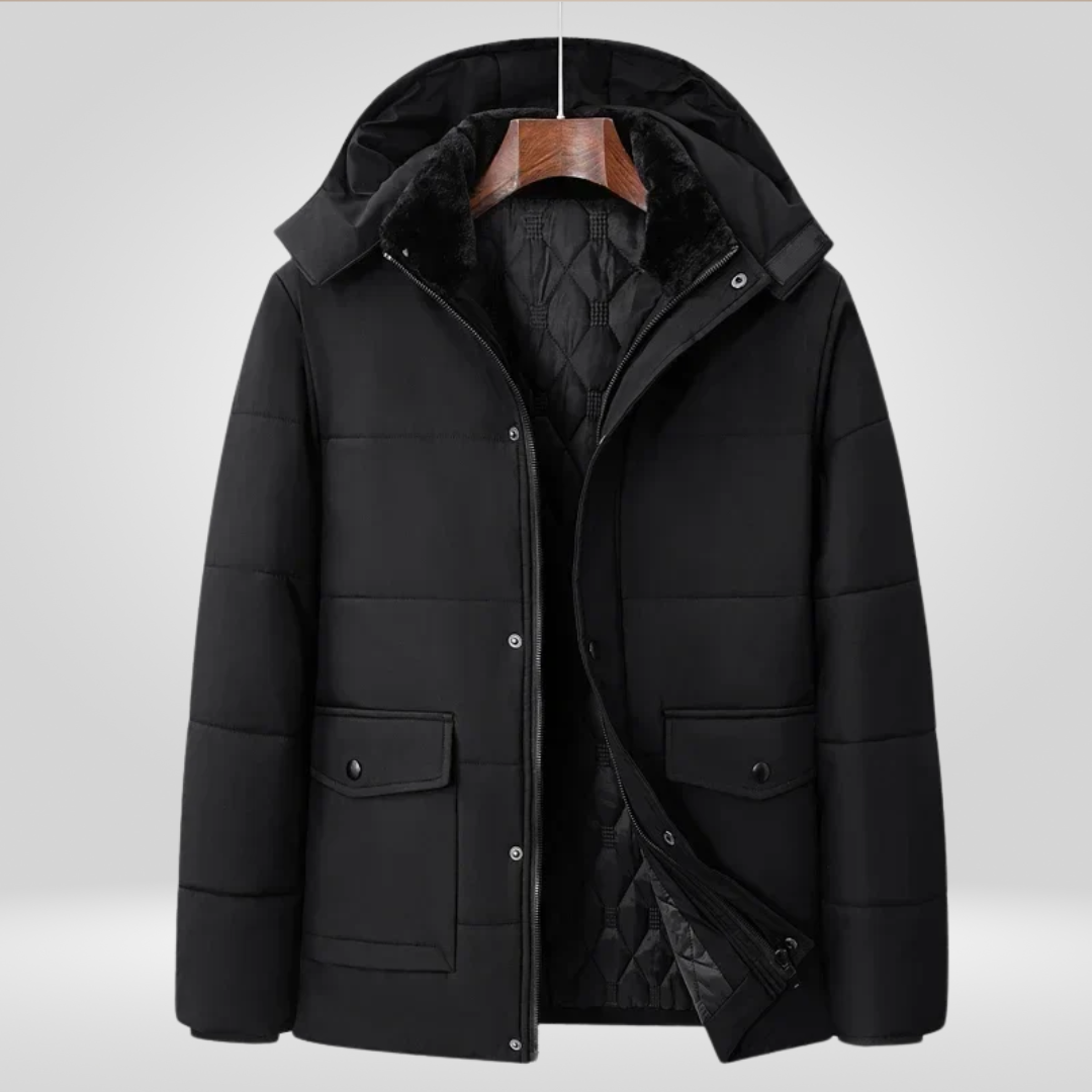 Winterparka met Fleecevoering voor Heren