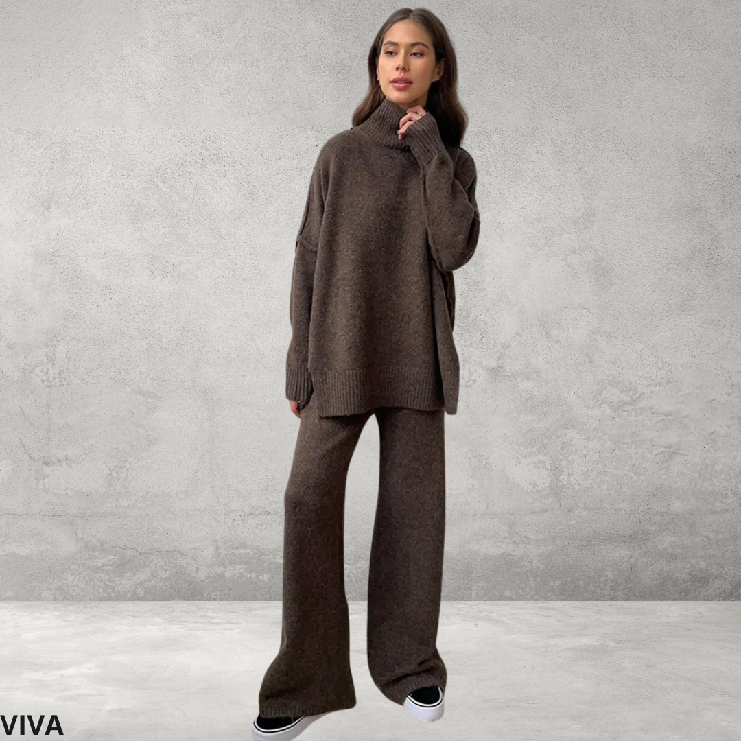 Coltrui Tweedelige Damesset – Stijlvolle Comfort voor Herfst en Winter