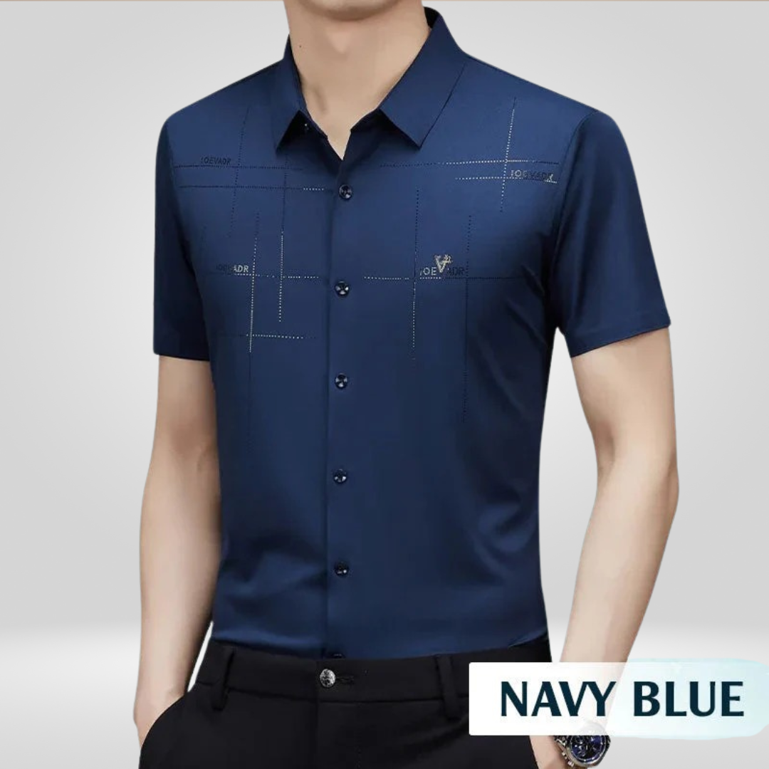 Heren Ice Silk Business Shirt