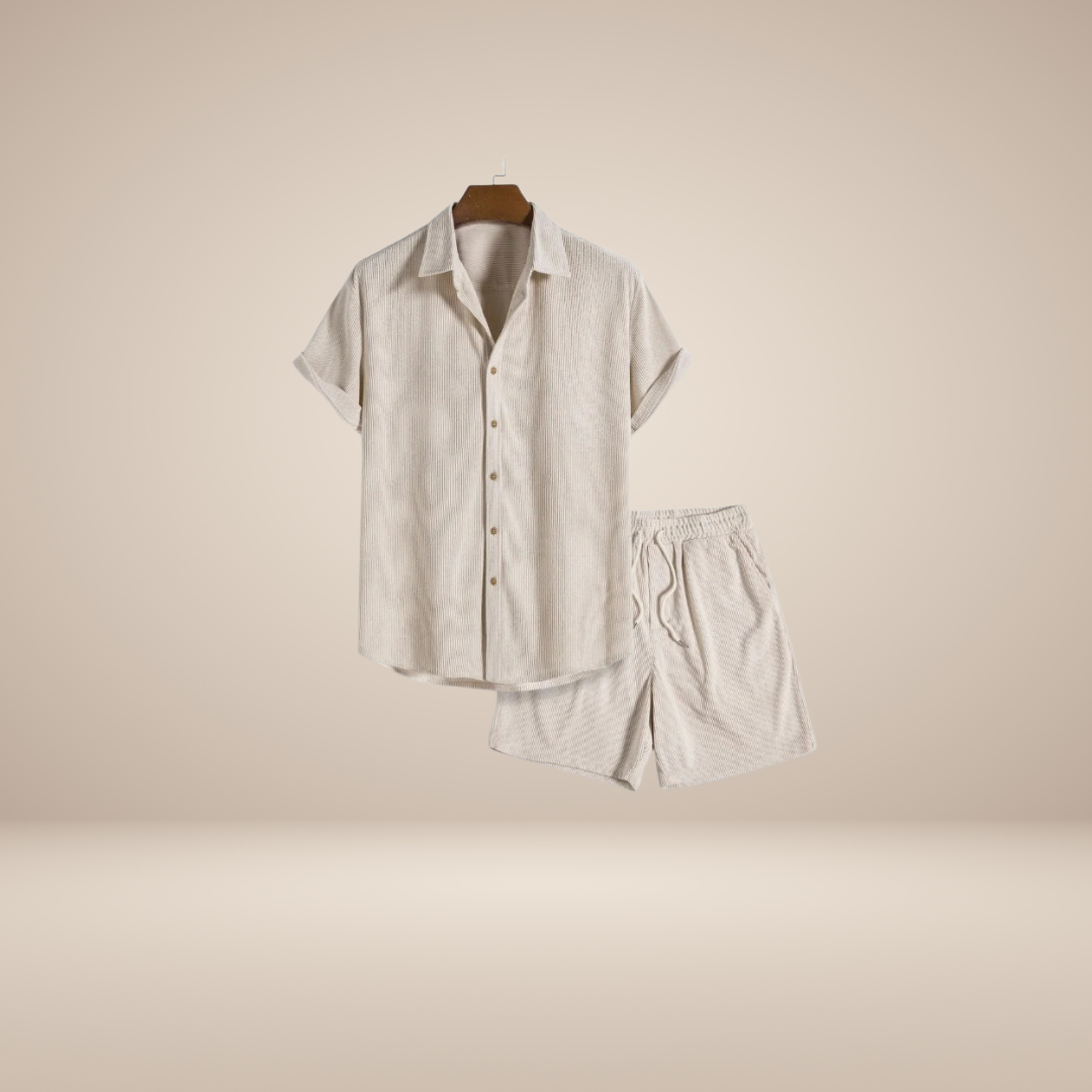 Breeze Set – Heren Zomerset met Overhemd & Broek