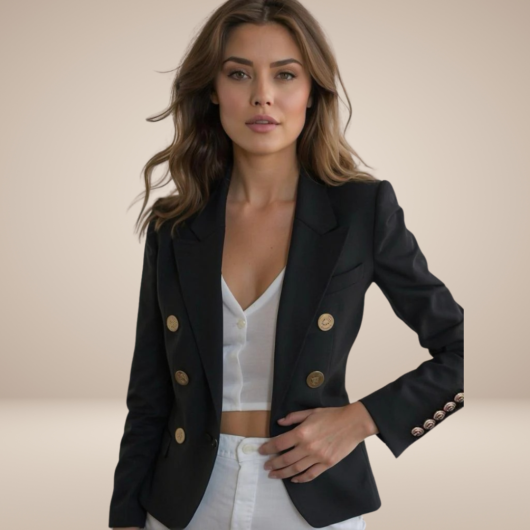 Stijlvolle Dames Blazer – Lichtgewicht Voorjaar & Zomerjas