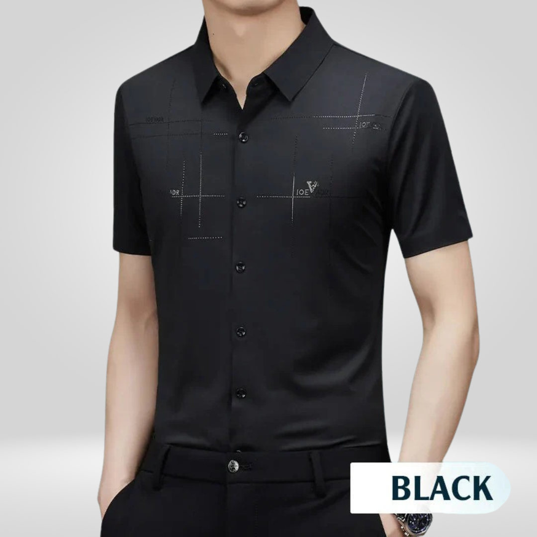 Heren Ice Silk Business Shirt