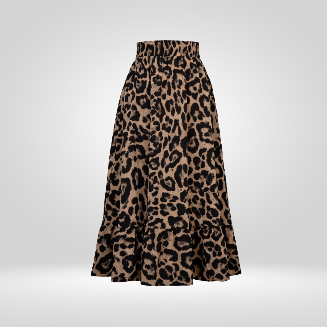 Stijlvolle Leopardprint Rok voor Dames