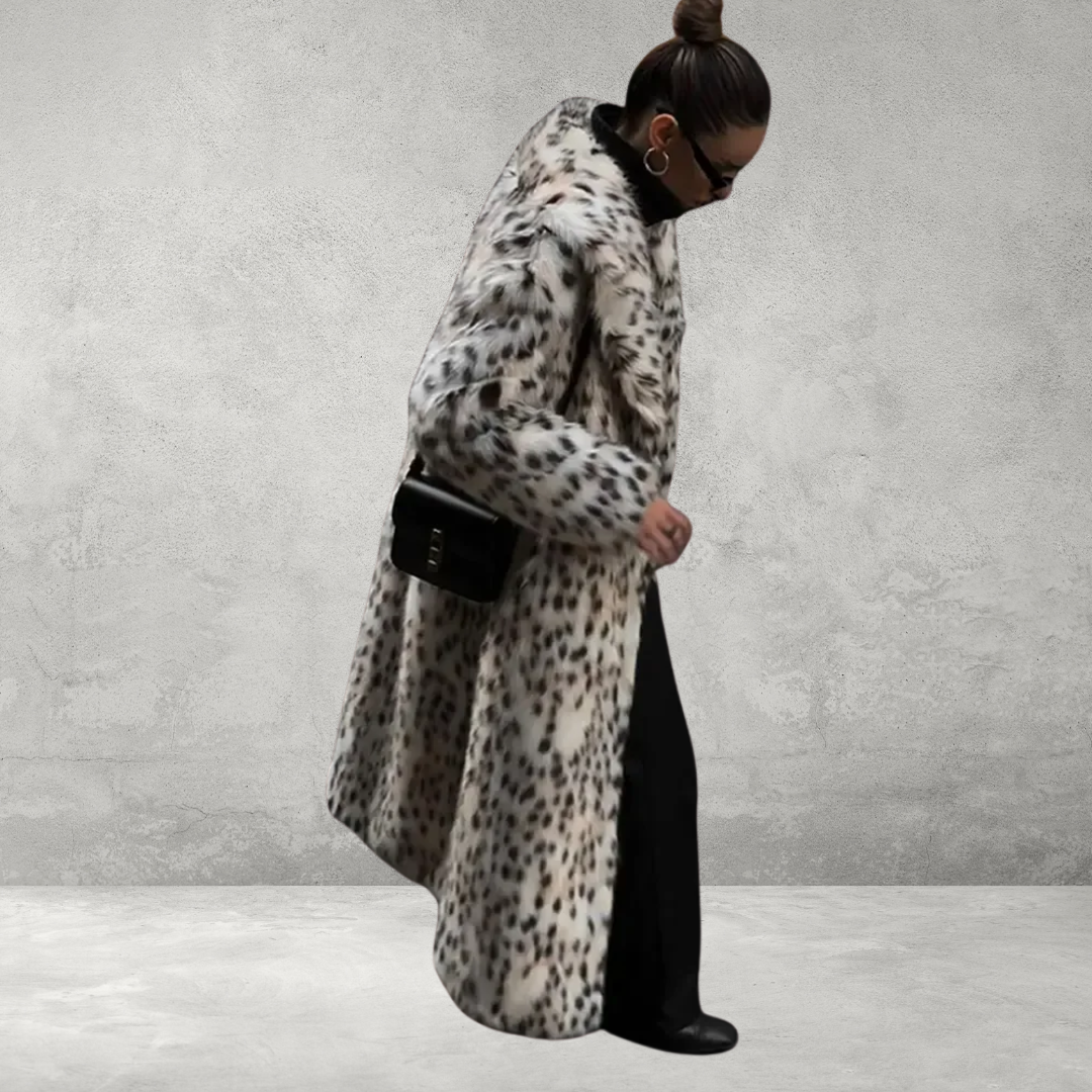 Leopard print Trenchcoat voor dames