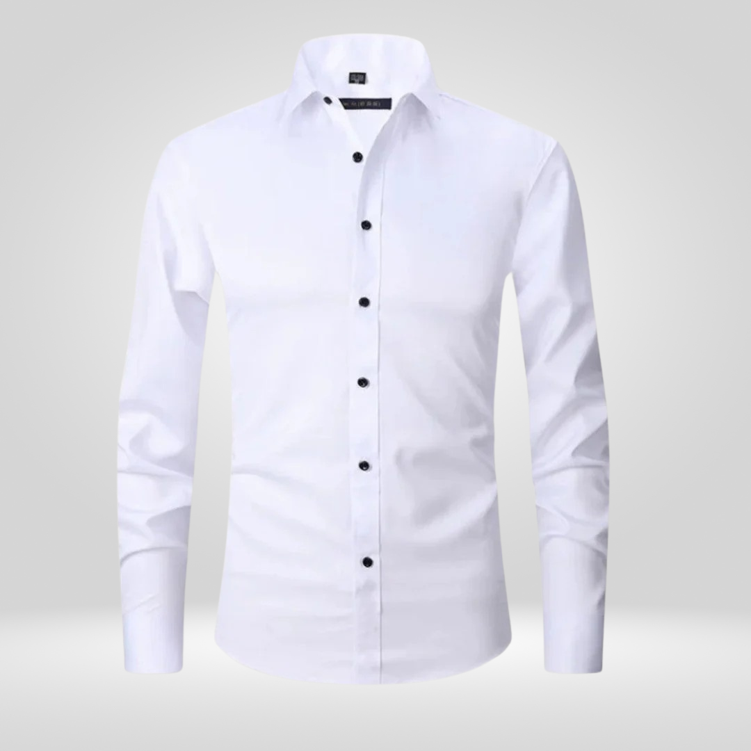 Slim Fit Luxe Overhemd voor Heren – Stijlvol Design