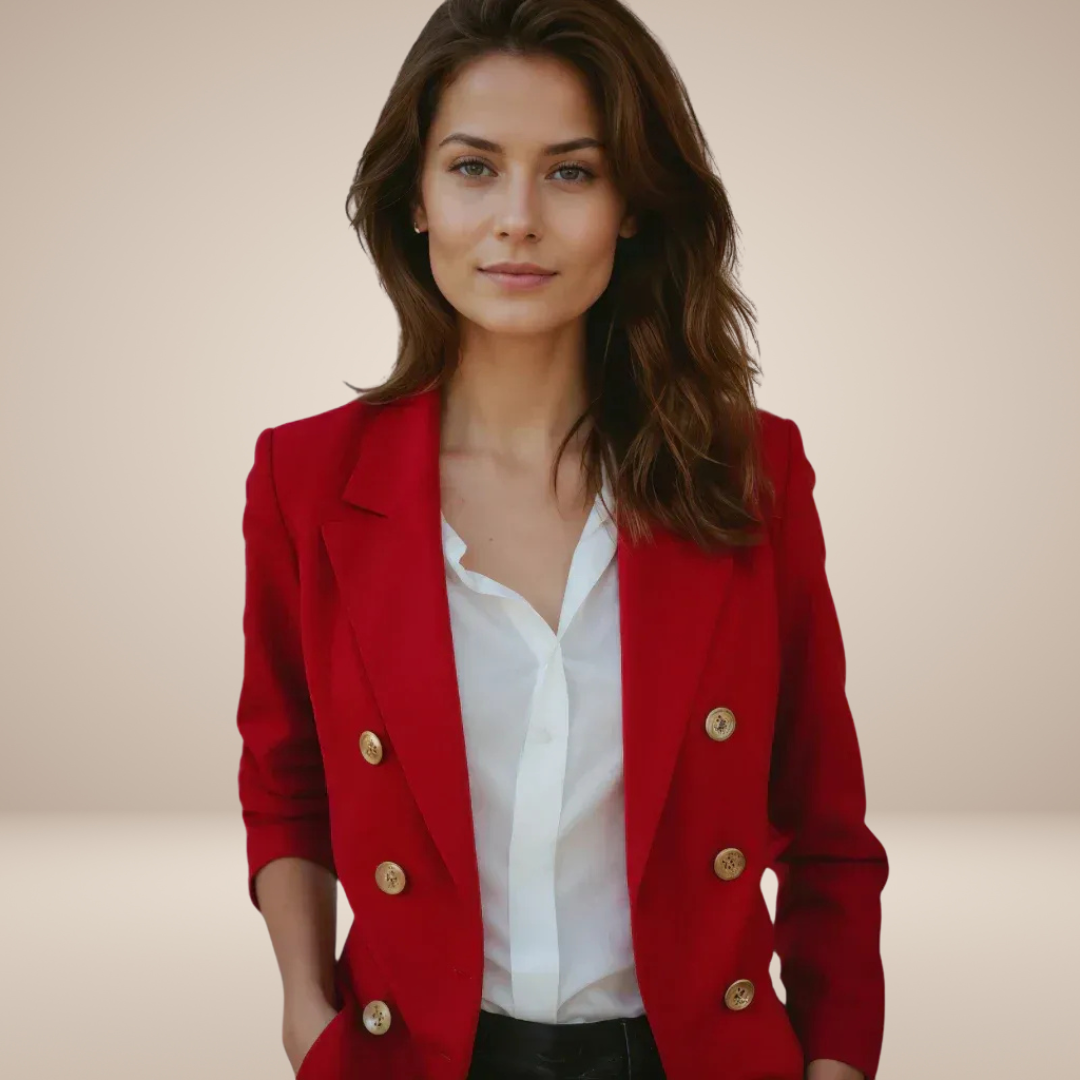 Stijlvolle Dames Blazer – Lichtgewicht Voorjaar & Zomerjas