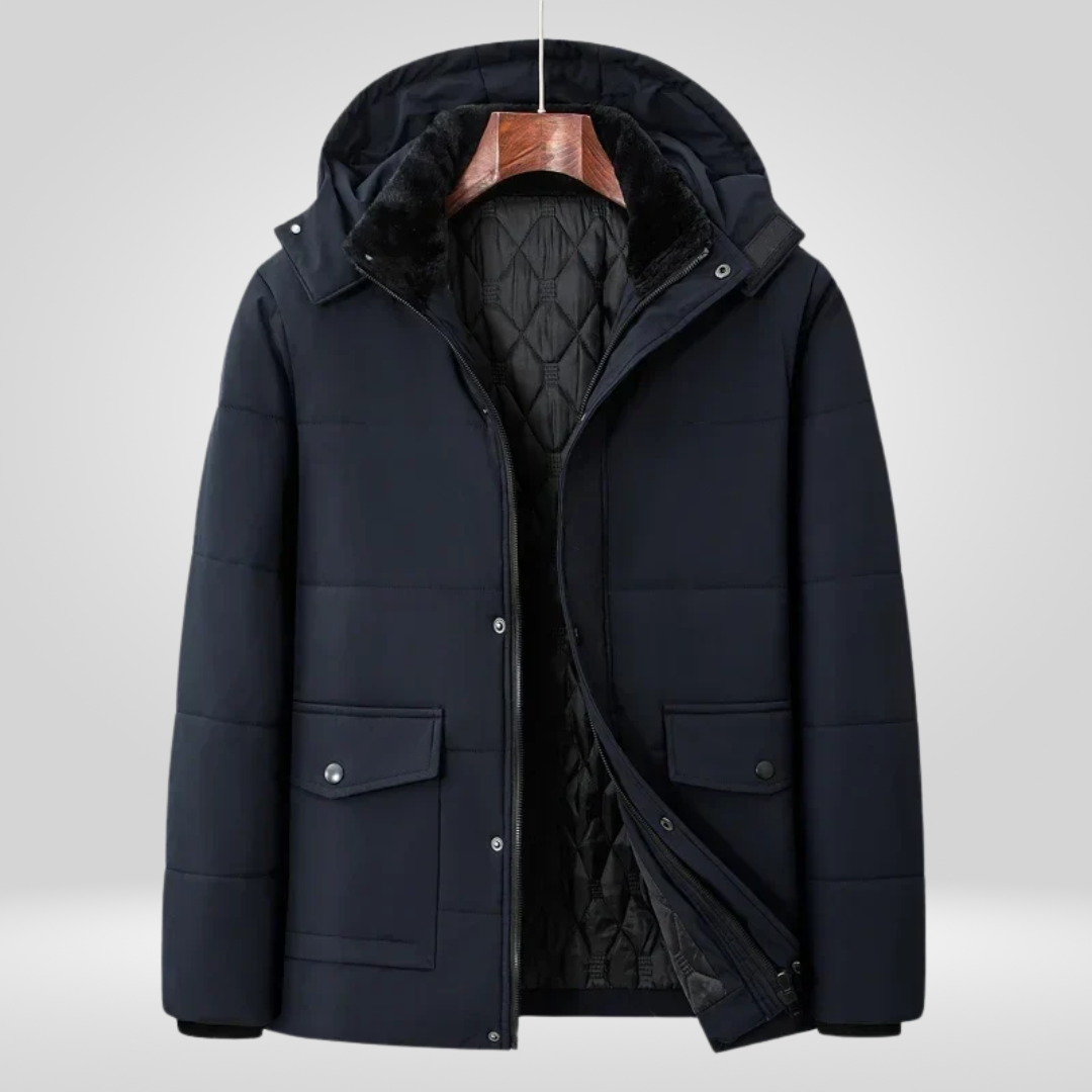 Winterparka met Fleecevoering voor Heren