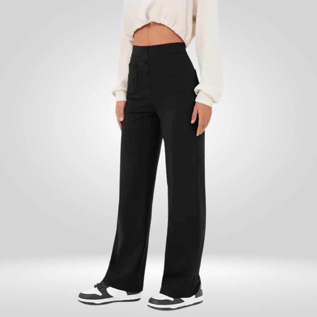 Elastische dames broek