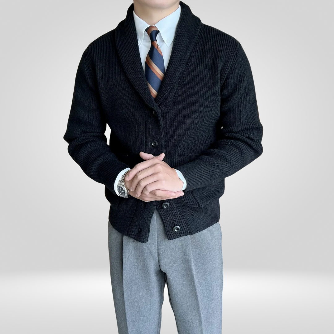 Wollen Casual herenvest