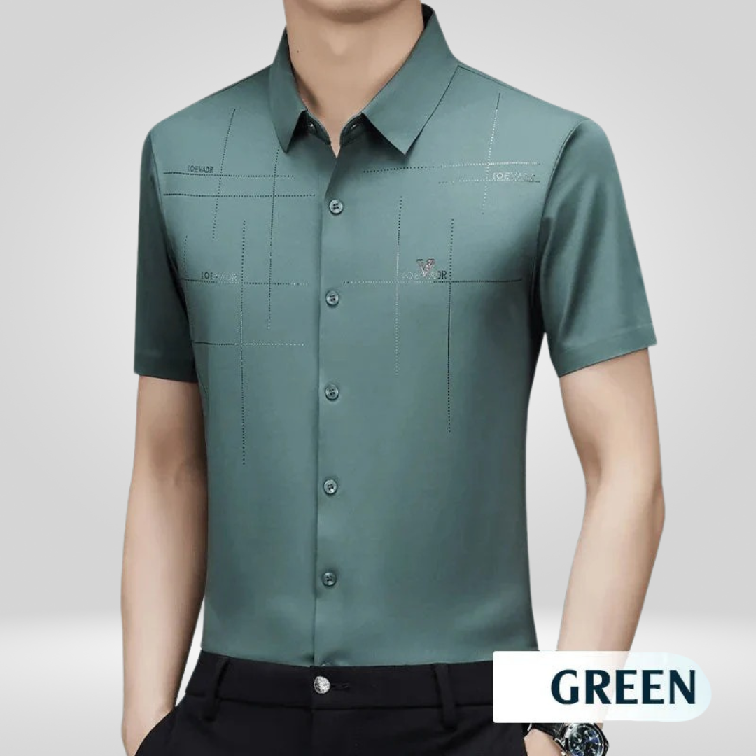 Heren Ice Silk Business Shirt