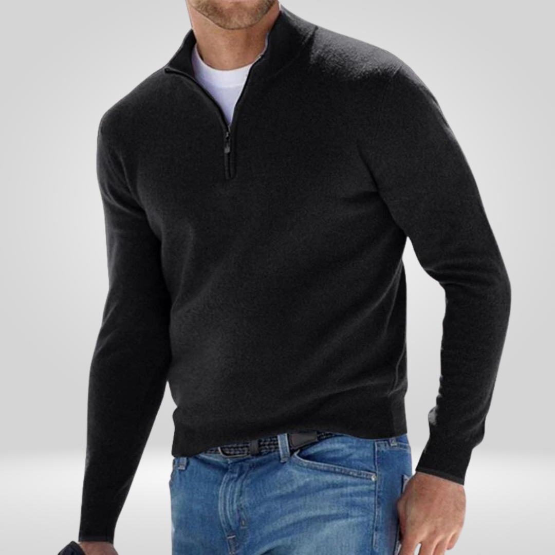 Premium Heren -Pullover met rits