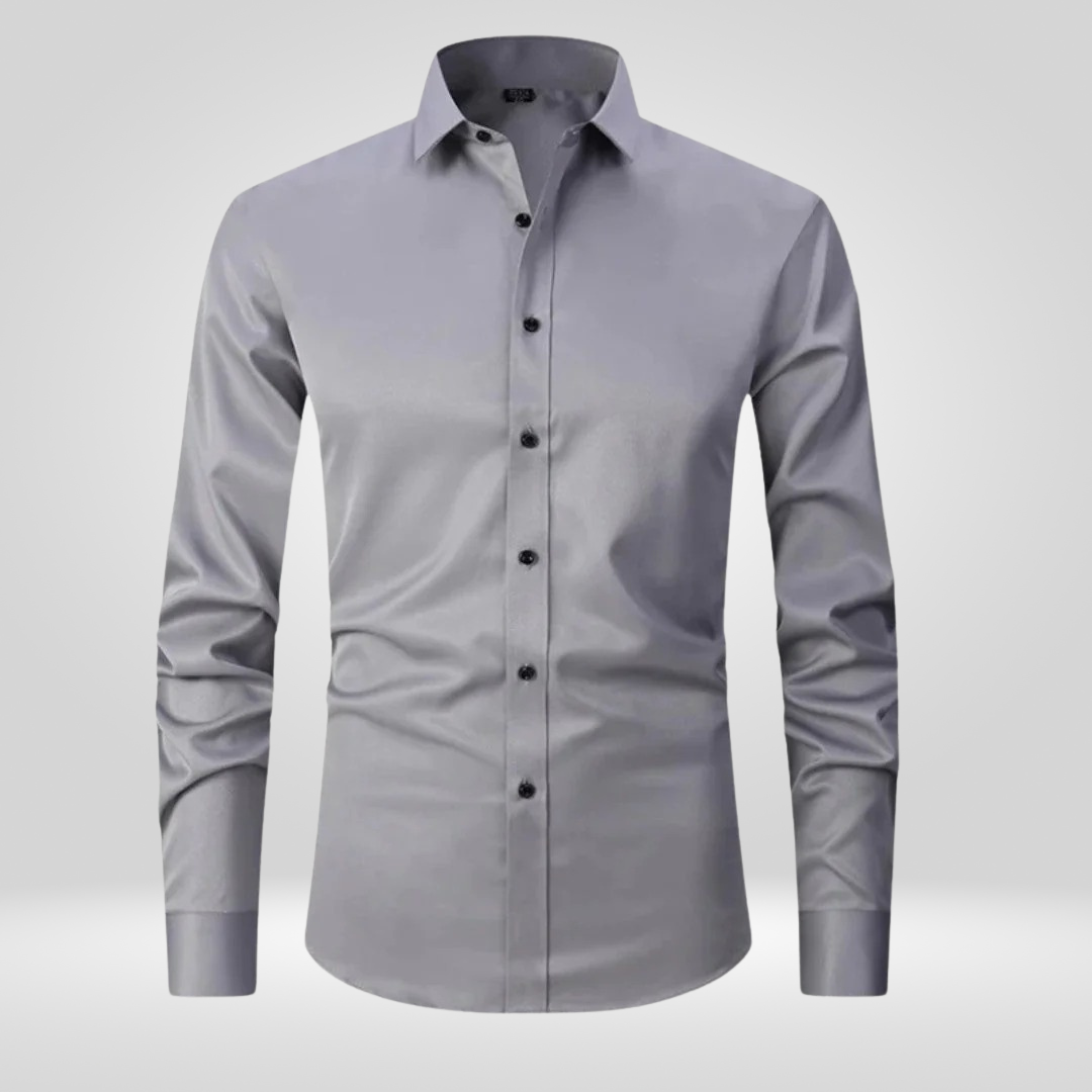 Slim Fit Luxe Overhemd voor Heren – Stijlvol Design