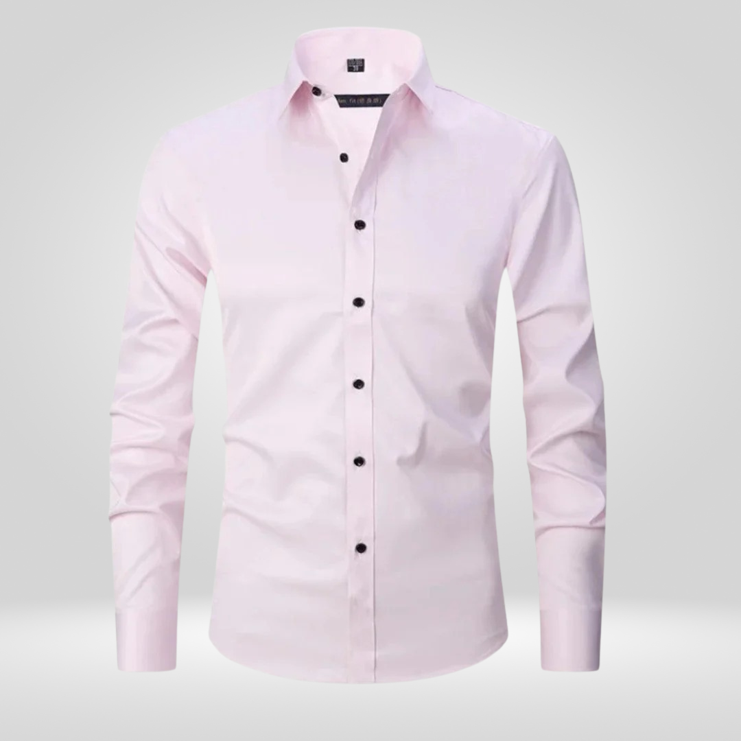 Slim Fit Luxe Overhemd voor Heren – Stijlvol Design