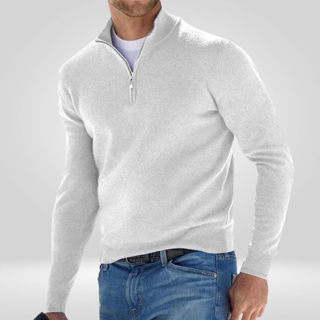 Premium Heren -Pullover met rits