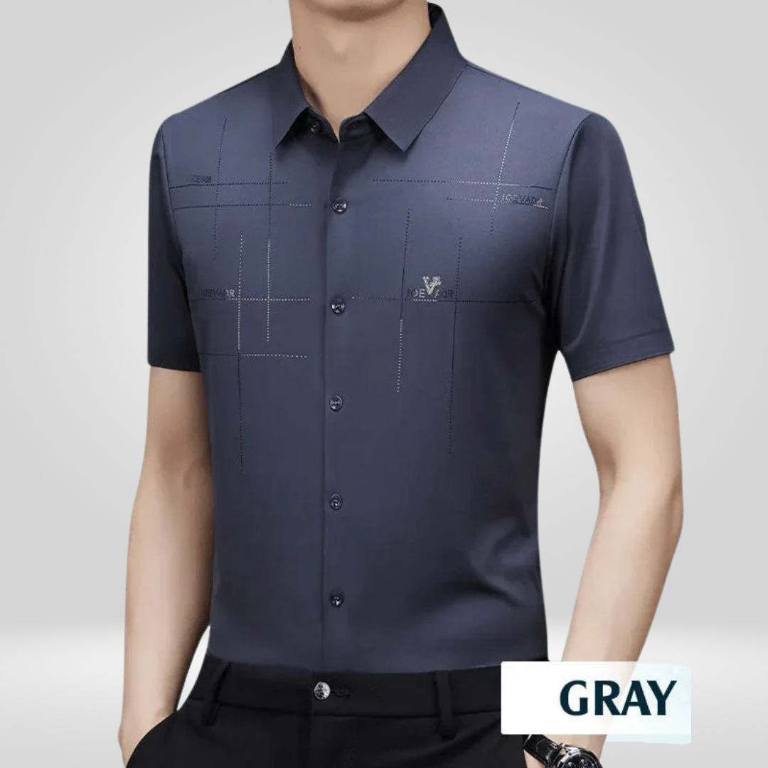 Heren Ice Silk Business Shirt