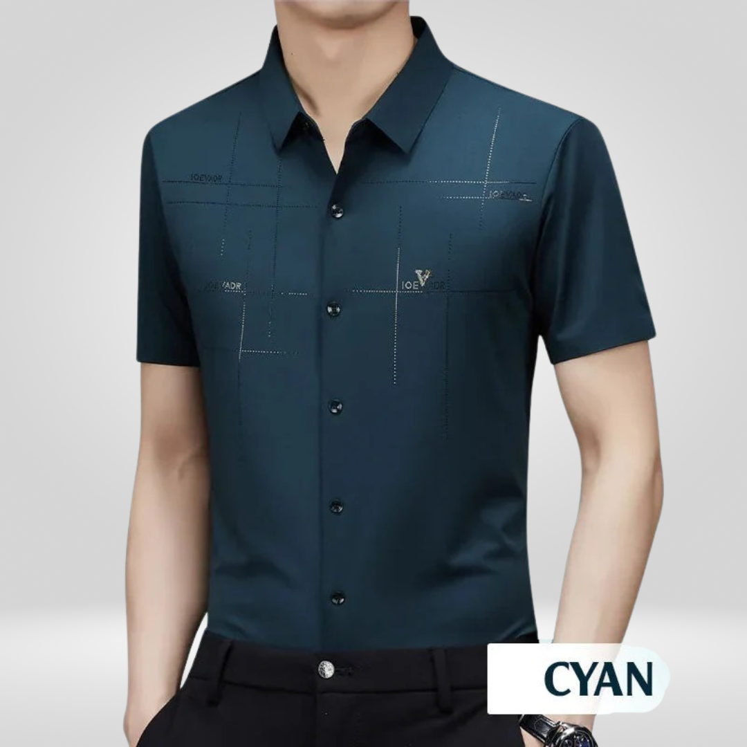 Heren Ice Silk Business Shirt