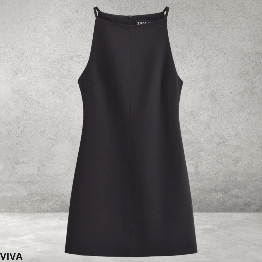 Bodycon Mini-Jurk – Mouwloze Vakantie Jurk voor Dames