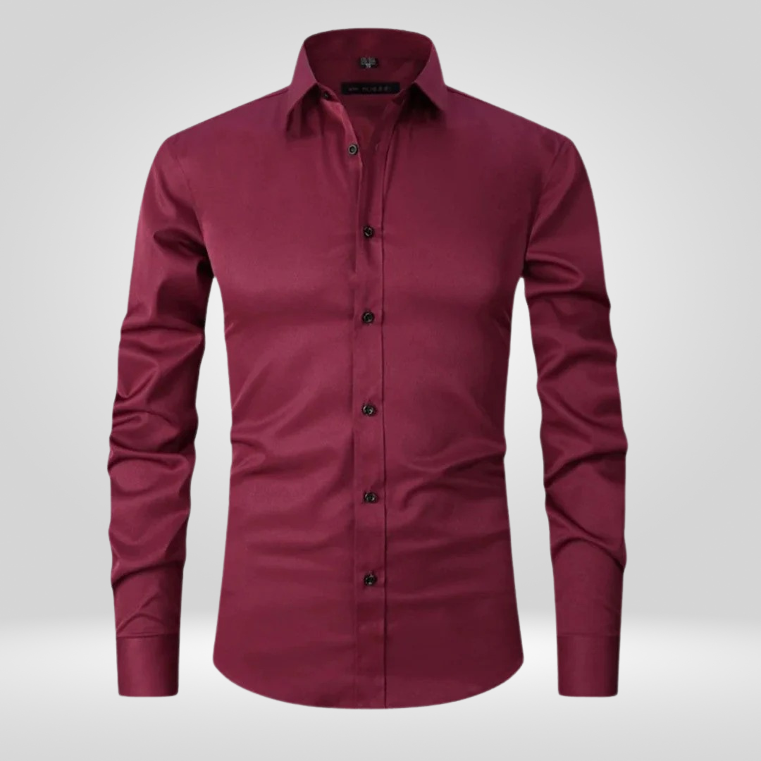 Slim Fit Luxe Overhemd voor Heren – Stijlvol Design