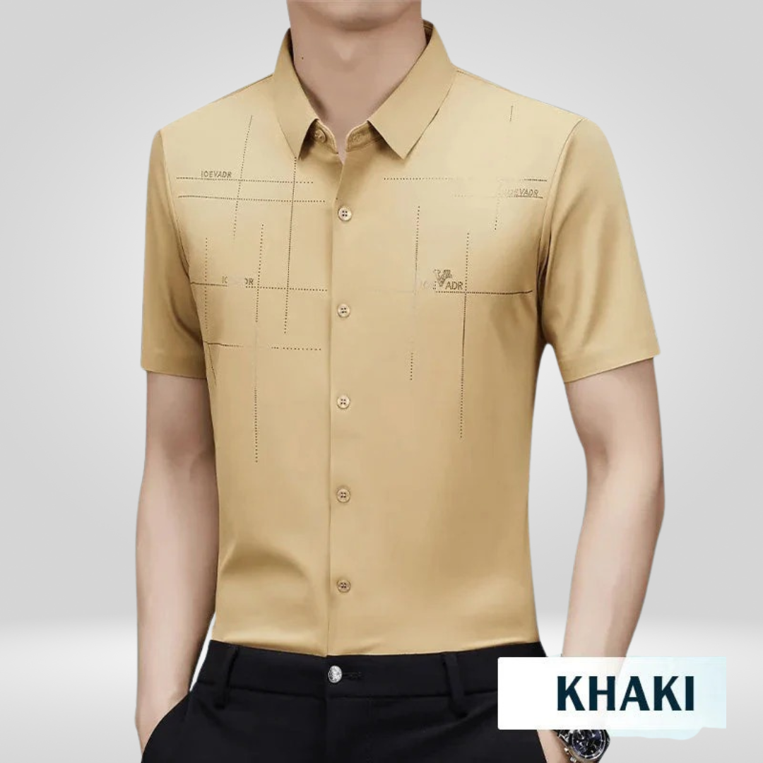 Heren Ice Silk Business Shirt