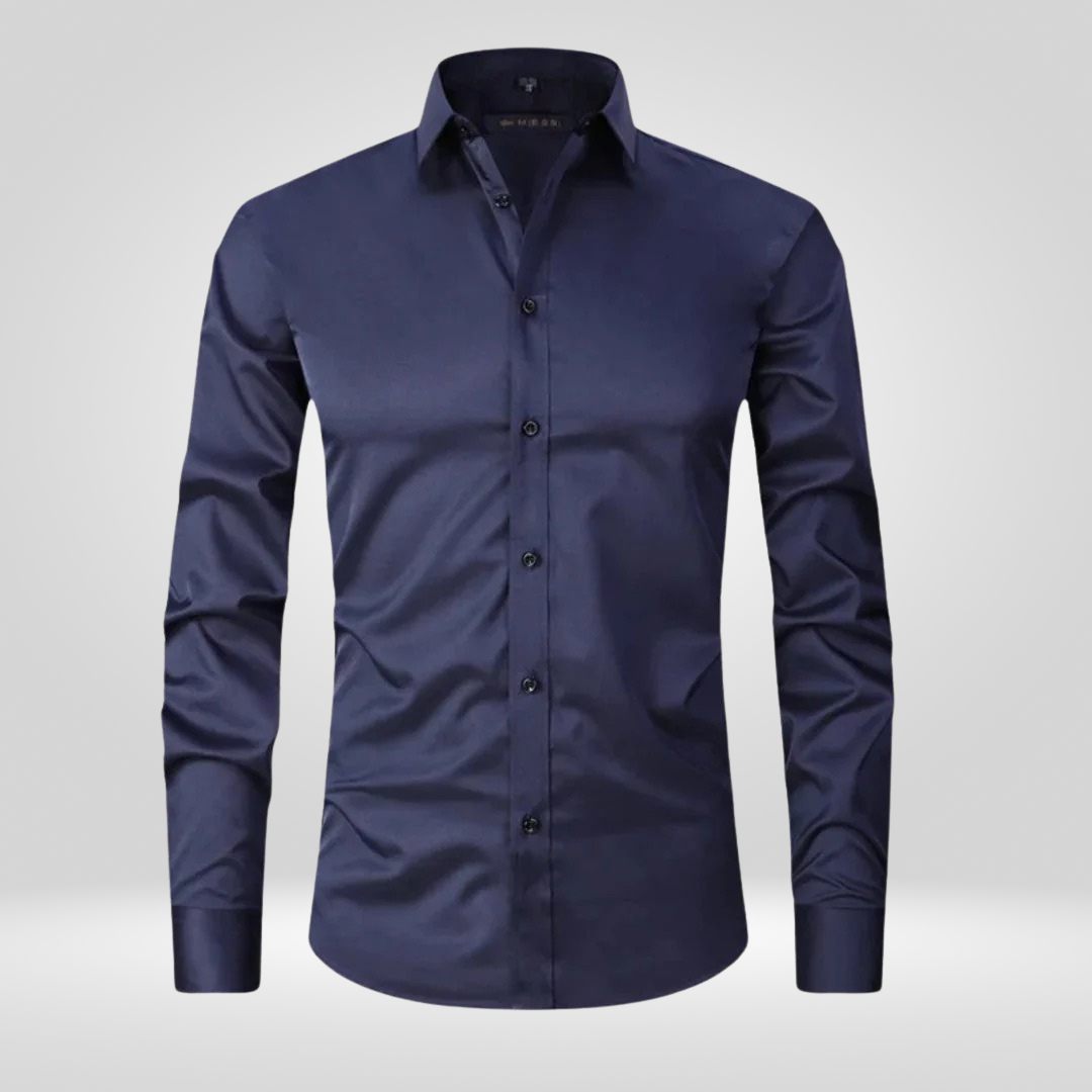 Slim Fit Luxe Overhemd voor Heren – Stijlvol Design
