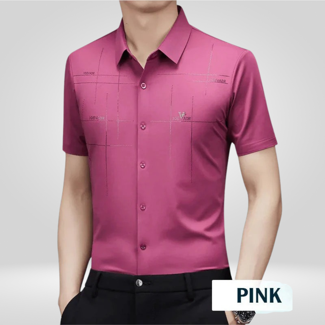 Heren Ice Silk Business Shirt