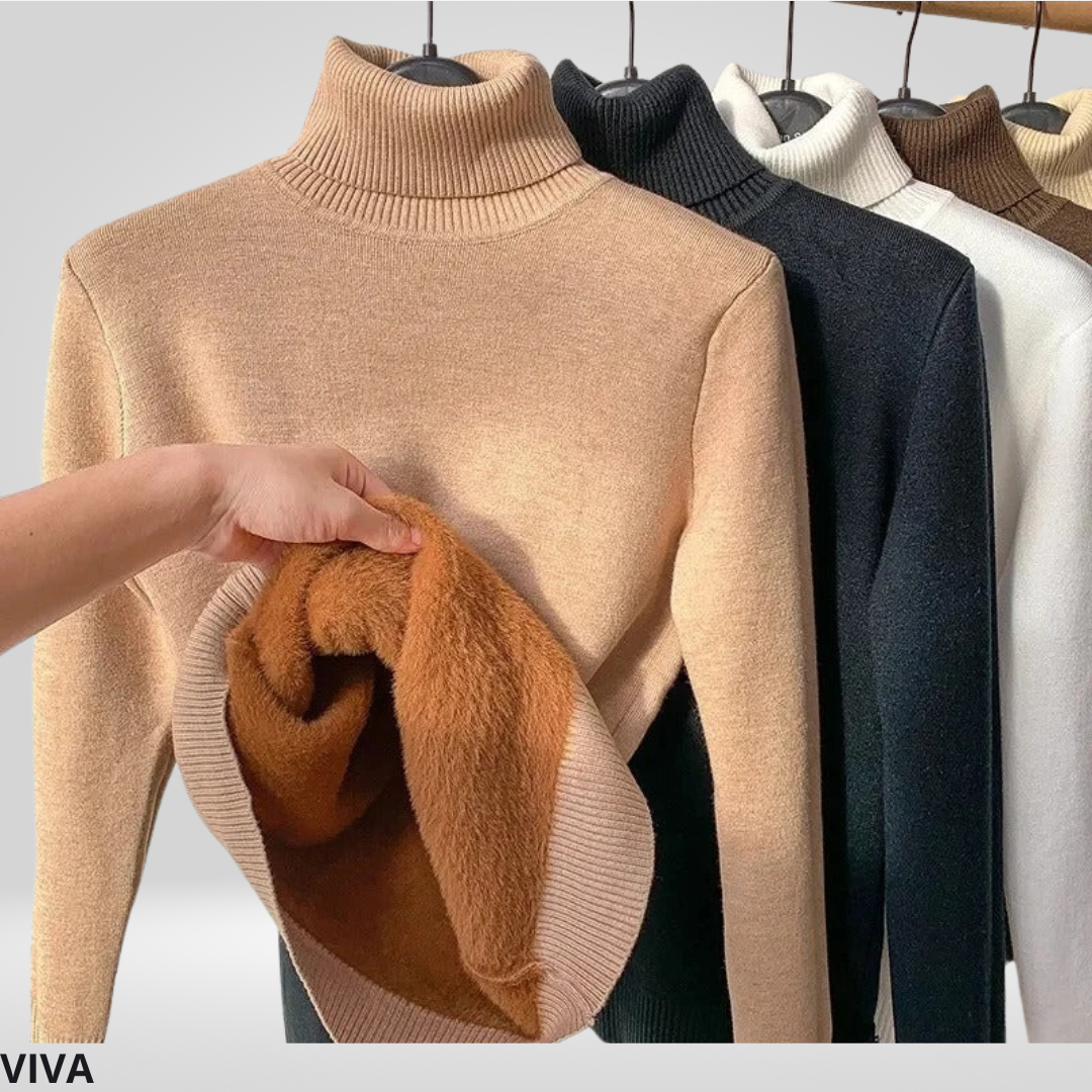 Wolachtige Coltrui | Tijdloze Winter Coltrui voor Dames