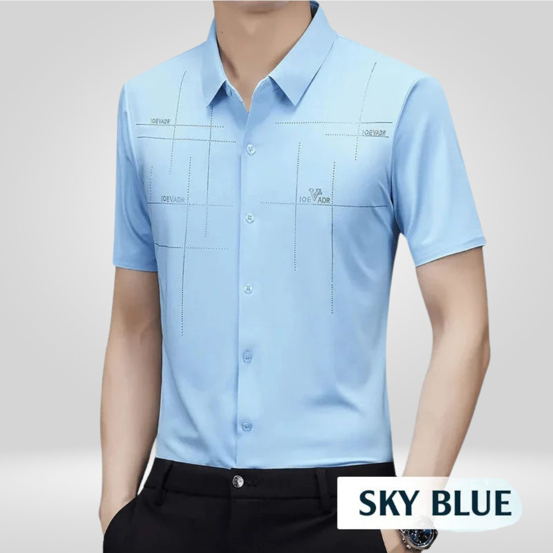 Heren Ice Silk Business Shirt