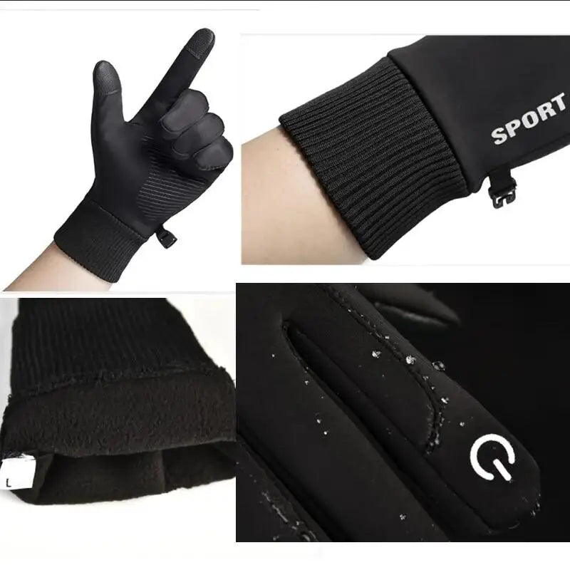 Ski Touchscreen Handschoenen | Waterdichte Fleece voor Actieve Wintersporters