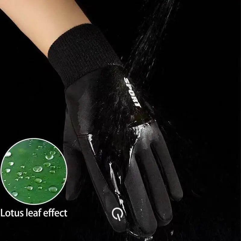 Ski Touchscreen Handschoenen | Waterdichte Fleece voor Actieve Wintersporters