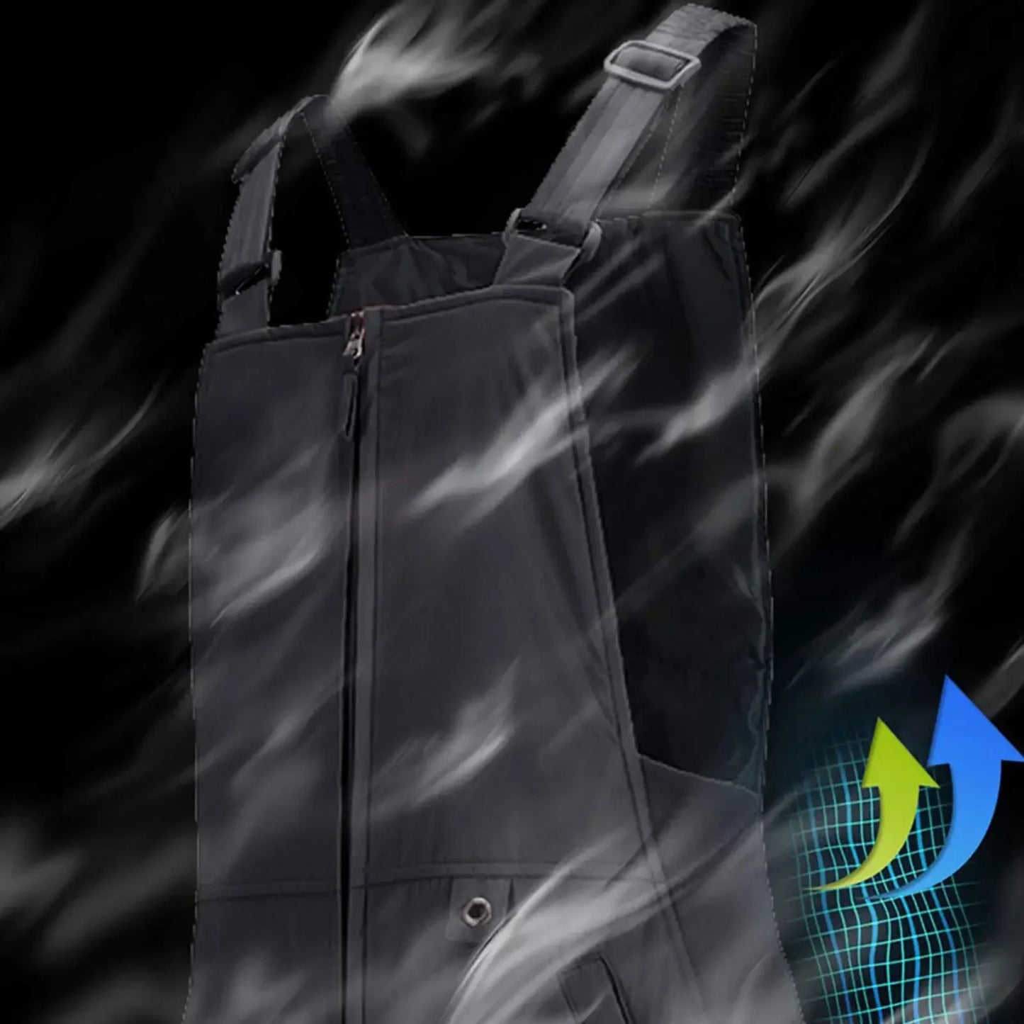 Ripstop Skibroek | Geïsoleerde Unisex Wintersportbroek voor Optimaal Comfort