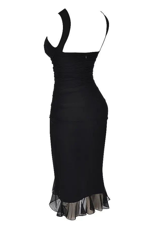 Elegant Dames Midijurk met Ruches