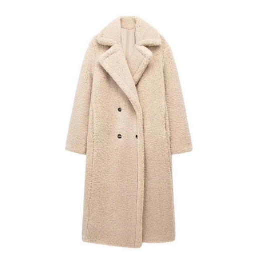 Dorentina Lange Jas – Elegante Warmte voor Winter