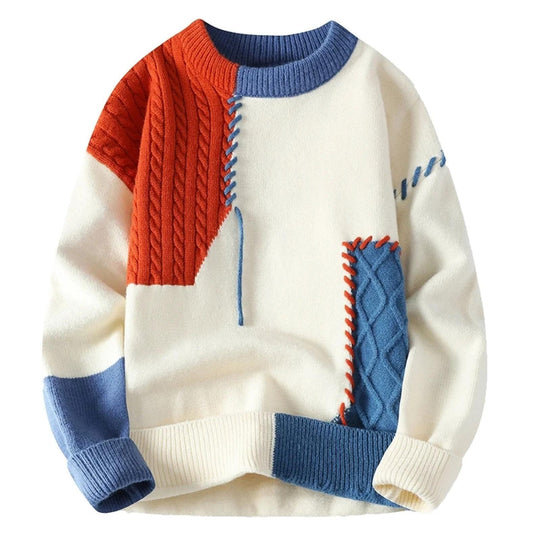 Kunstzinnige PatchBold | Designer Knit – Comfort en Stijl