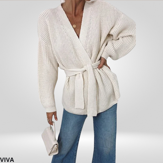Wikkelvest – Casual & Cozy V-Hals