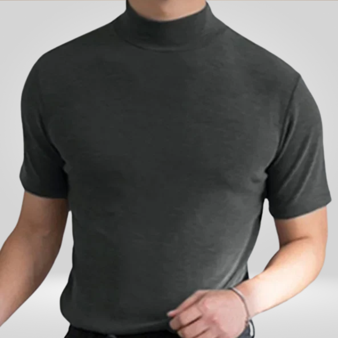 Heren Turtleneck Top – Stijlvol Design met Comfortabele en Tijdloze Pasvorm