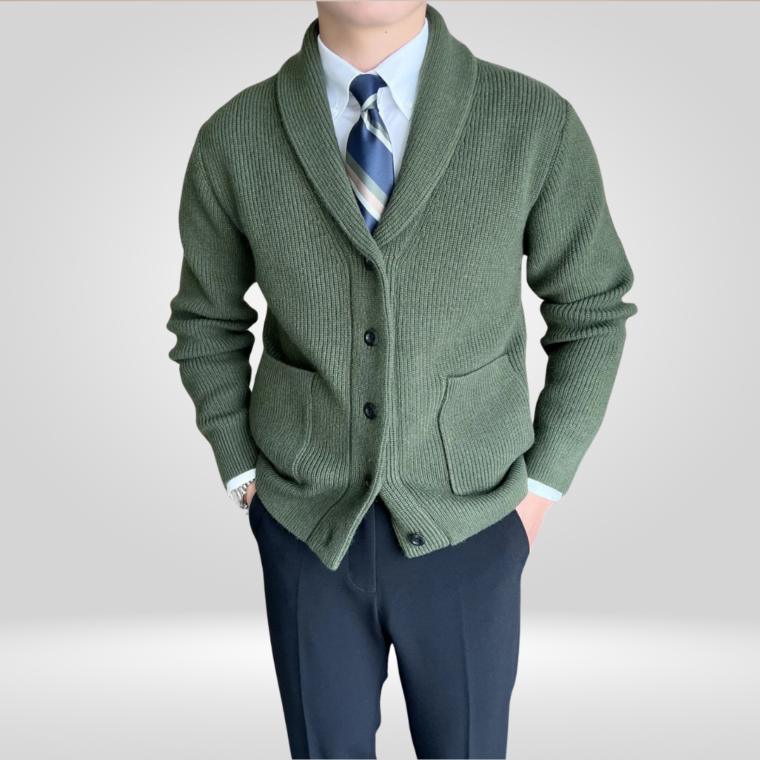 Wollen Casual herenvest