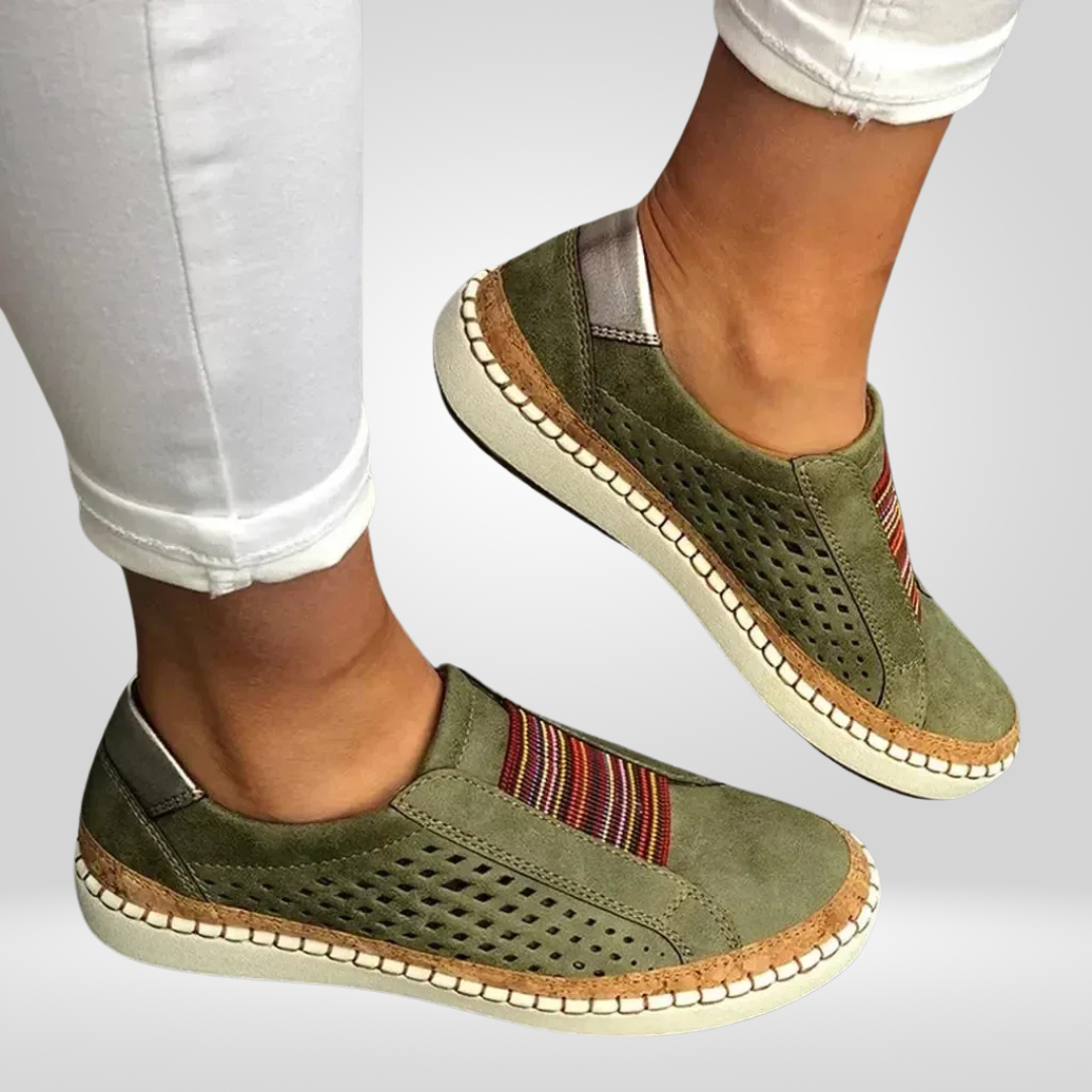 Dames Antislip Sneakers – Casual & Platte Schoenen