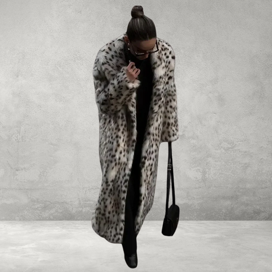 Leopard print Trenchcoat voor dames