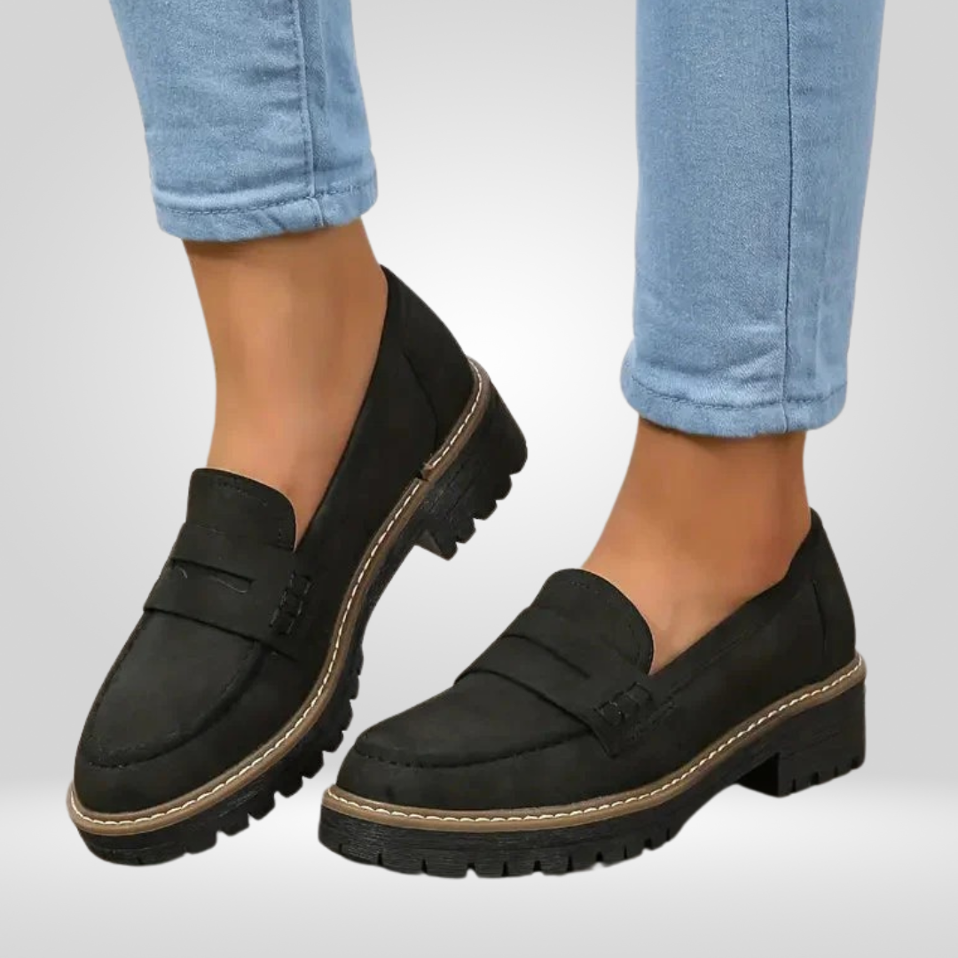 Luxe Dames Instappers – Mocassins van Zacht Suède in Elegante Stijl