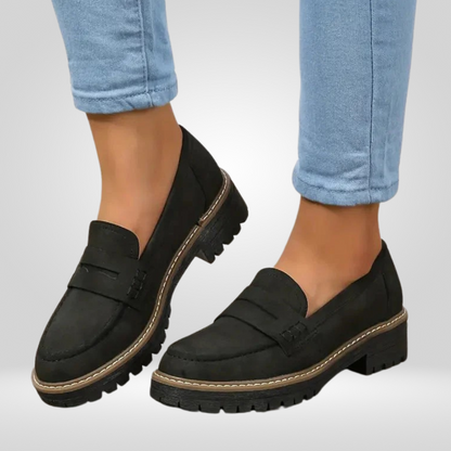 Luxe Dames Instappers – Mocassins van Zacht Suède in Elegante Stijl
