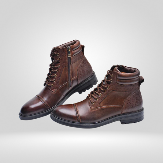 Leren Enkelboots voor Heren – Exclusief Design met Comfortabele Pasvorm