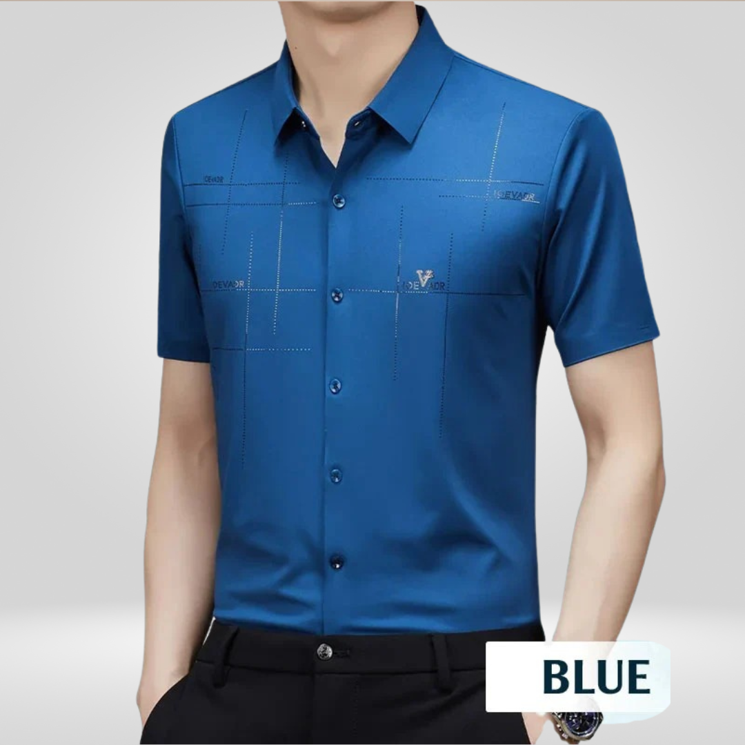 Heren Ice Silk Business Shirt
