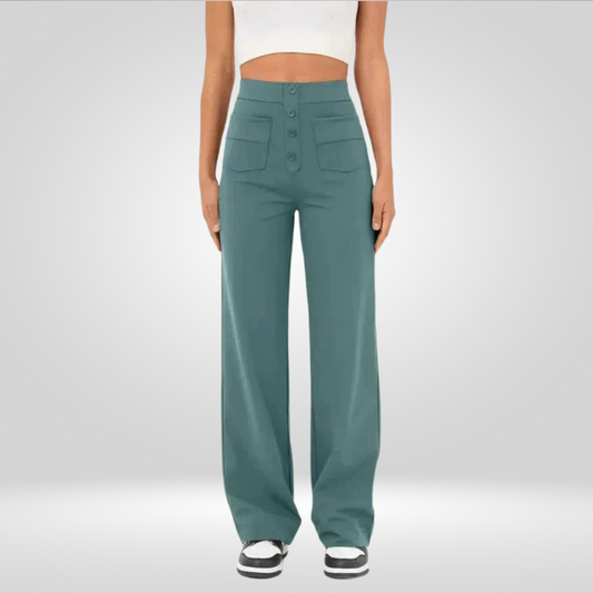 Elastische dames broek