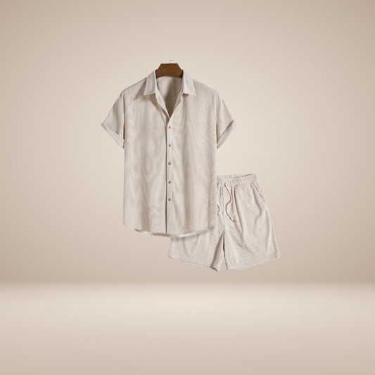 Breeze Set – Heren Zomerset met Overhemd & Broek