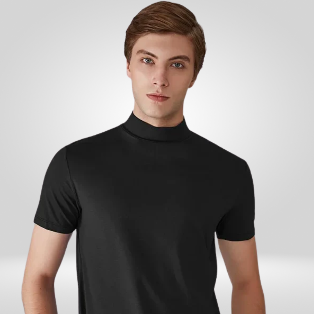 Heren Turtleneck Top – Stijlvol Design met Comfortabele en Tijdloze Pasvorm