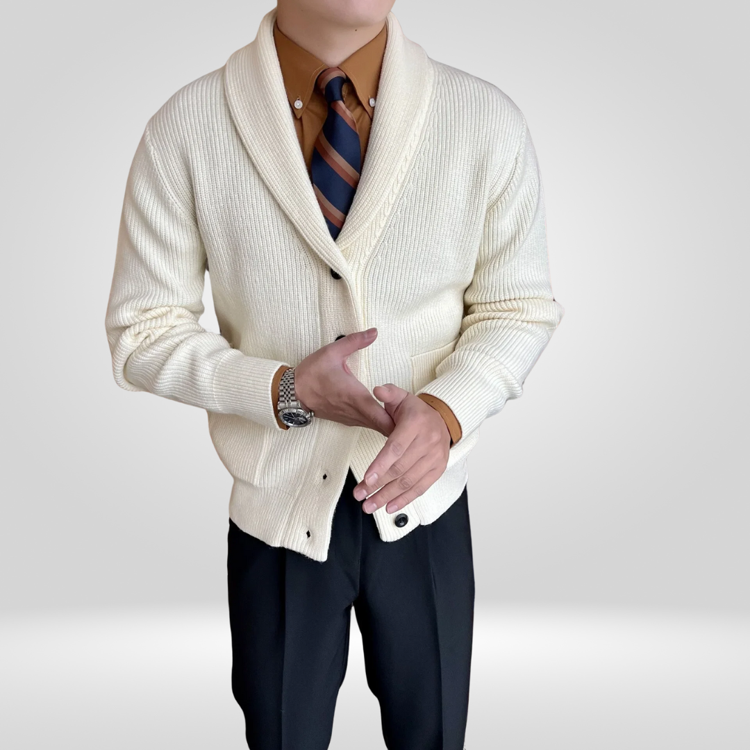 Wollen Casual herenvest
